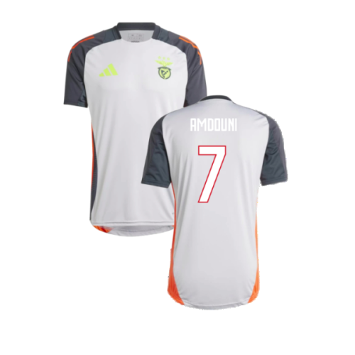 2024-2025 Benfica Training Jersey (Grey) (Amdouni 7)