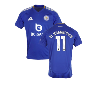 2024-2025 Leicester City Home Shirt (El Khannouss 11) 2024-2025 Leicester City Home Shirt (El Khannouss 11)