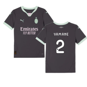 2024-2025 AC Milan Third Shirt (Kids) (Yamane 2)