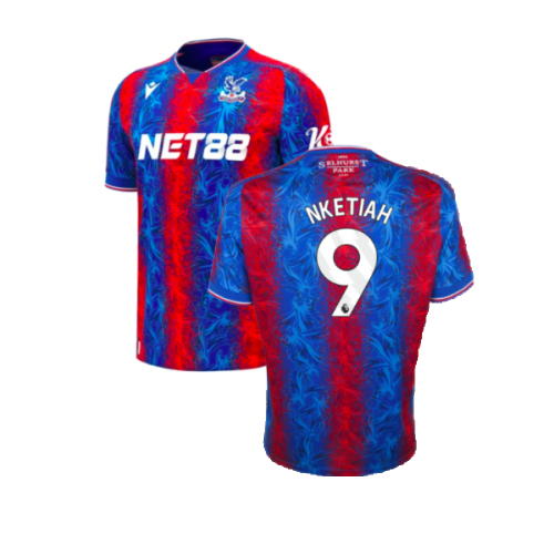 2024-2025 Crystal Palace Home Shirt (Nketiah 9)