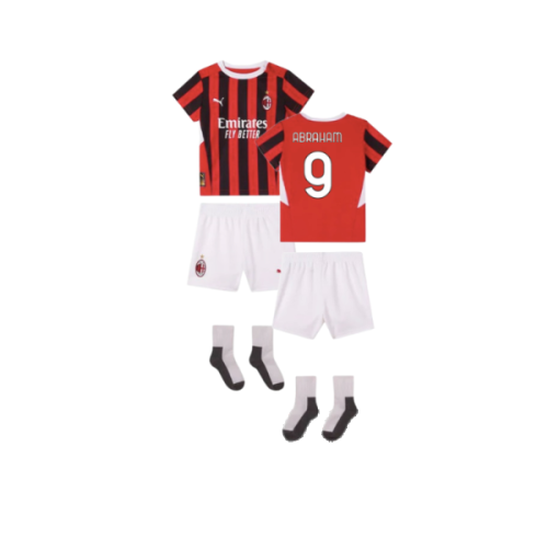 2024-2025 AC Milan Home Baby Kit (Abraham 9)