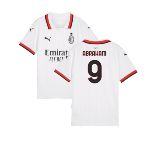 2024-2025 AC Milan Away Shirt (Kids) (Abraham 9)