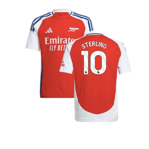 2024-2025 Arsenal Home Shirt (Kids) (Sterling 10)