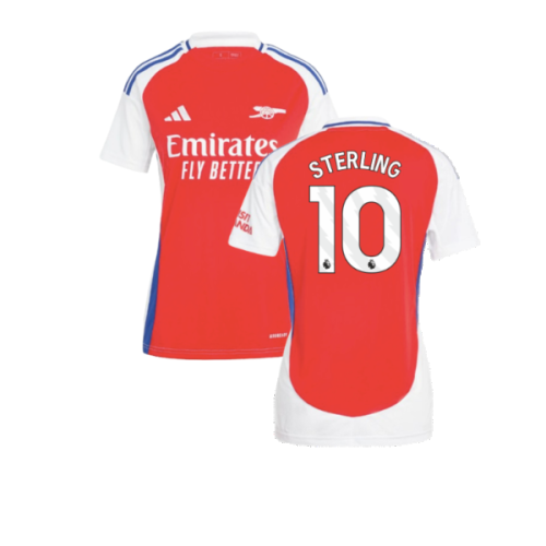 2024-2025 Arsenal Home Shirt (Womens) (Sterling 10)