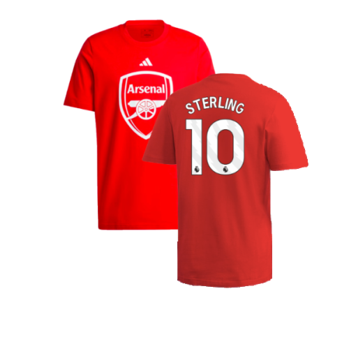 2024-2025 Arsenal DNA Graphic Tee (Red) (Sterling 10)