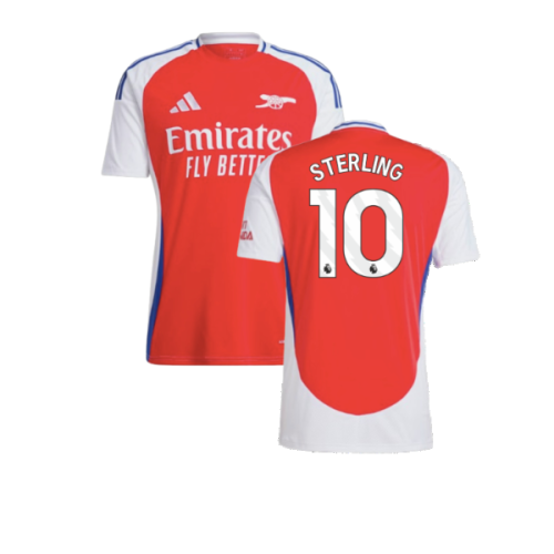 2024-2025 Arsenal Home Shirt (Sterling 10)