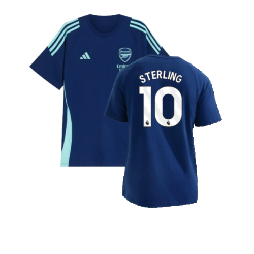 2024-2025 Arsenal Training Tee (Night Sky) (Sterling 10)