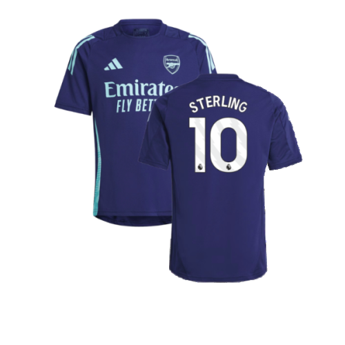 2024-2025 Arsenal Training Jersey (Night Sky) - Kids (Sterling 10)