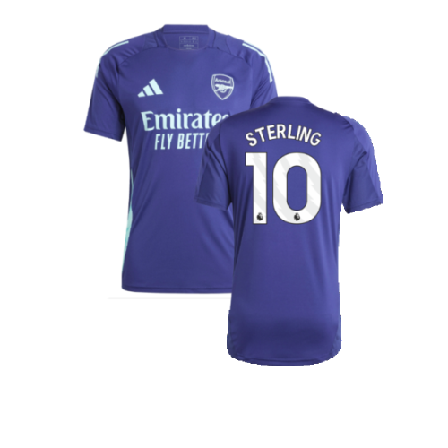 2024-2025 Arsenal Training Jersey (Night Sky) (Sterling 10)