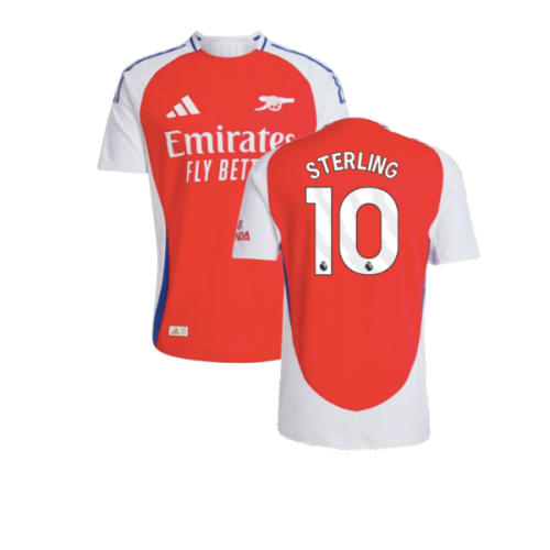 2024-2025 Arsenal Authentic Home Shirt (Sterling 10)