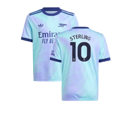 2024-2025 Arsenal Third Shirt (Kids) (Sterling 10)