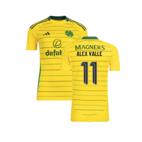 2024-2025 Celtic Away Shirt (Womens) (Alex Valle 11)