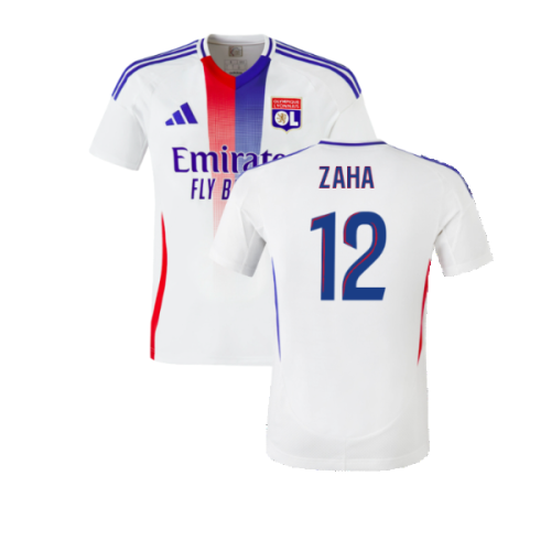 2024-2025 Olympique Lyon Home Shirt (Zaha 12)