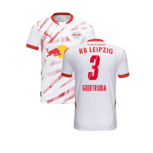 2024-2025 Red Bull Leipzig Home Shirt (Geertruida 3)