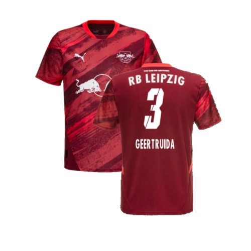 2024-2025 Red Bull Leipzig Away Shirt (Geertruida 3)