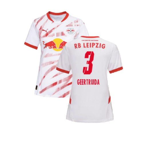 2024-2025 Red Bull Leipzig Home Shirt (Womens) (Geertruida 3)