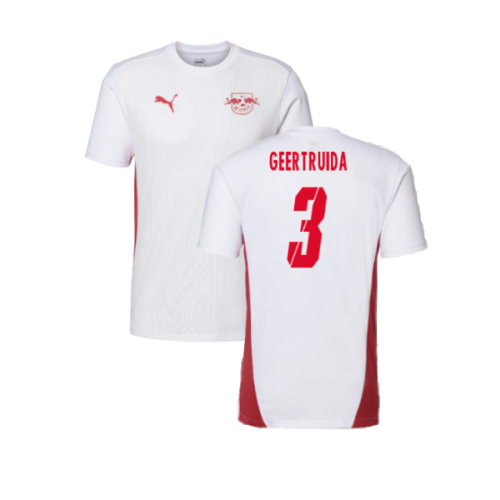 2024-2025 Red Bull Leipzig Training Shirt (White) (Geertruida 3)