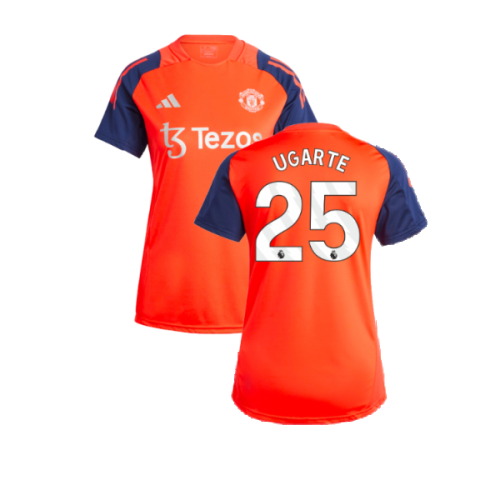 2024-2025 Man Utd Training Jersey (Red) - Womens (Ugarte 25)