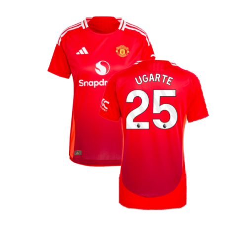 2024-2025 Man Utd Authentic Home Shirt (Womens) (Ugarte 25)