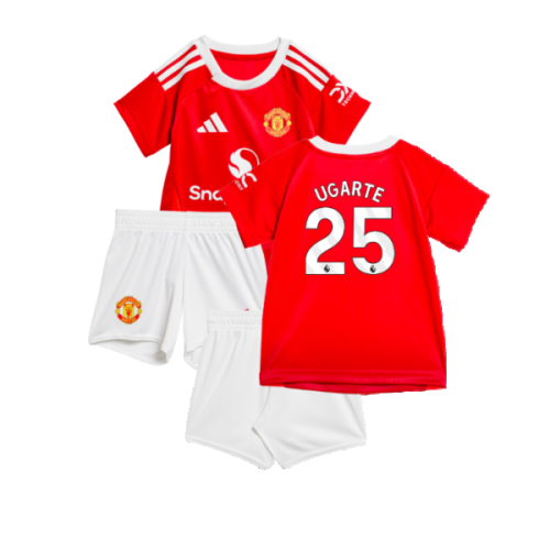 2024-2025 Man Utd Home Baby Kit (Ugarte 25)