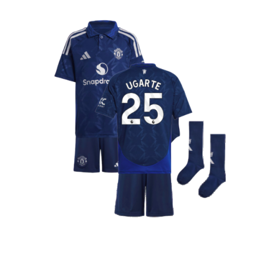 2024-2025 Man Utd Away Mini Kit (Ugarte 25)