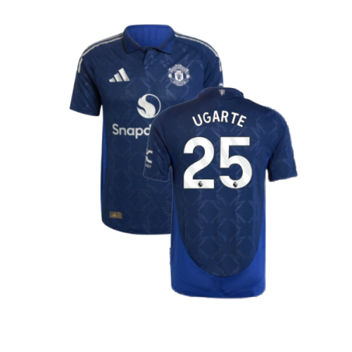 2024-2025 Man Utd Authentic Away Shirt (Ugarte 25)