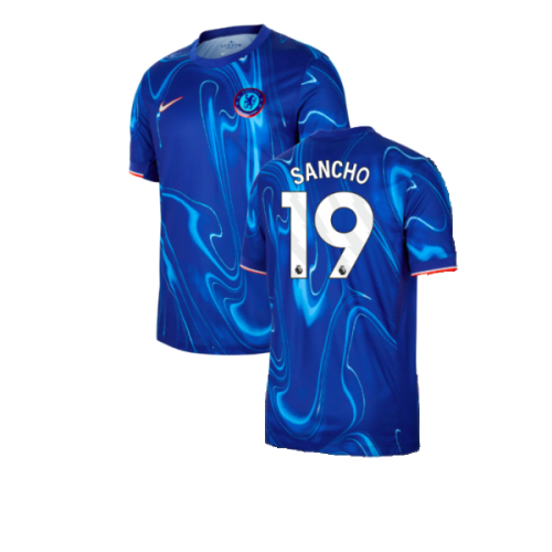 2024-2025 Chelsea Home Shirt (Sancho 19)