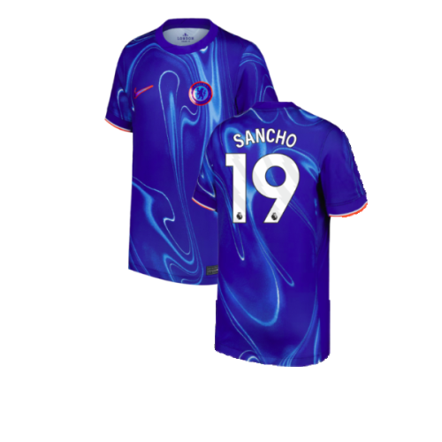 2024-2025 Chelsea Home Shirt (Kids) (Sancho 19)