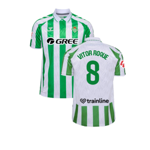 2024-2025 Real Betis Home Shirt (Kids) (Vitor Roque 8)