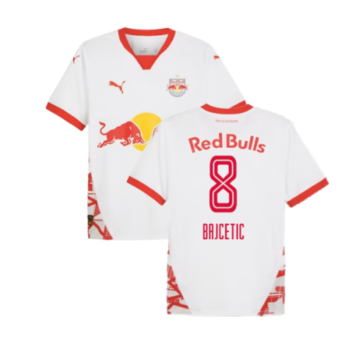 2024-2025 Red Bull Salzburg Home Shirt (Bajcetic 8)