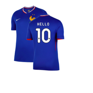 2024-2025 France Home Shirt (Hello 10) 2024-2025 France Home Shirt (Hello 10)