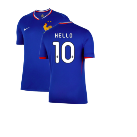2024-2025 France Home Shirt (Hello 10)