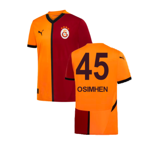 2024-2025 Galatasaray Home Shirt (Osimhen 45)