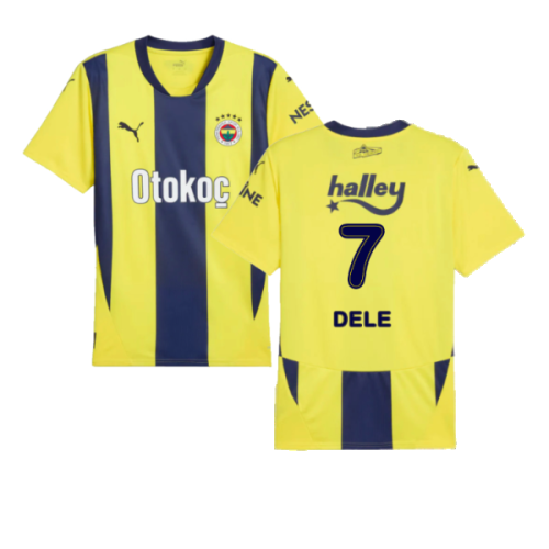 2024-2025 Fenerbahce Home Shirt (Dele 7)