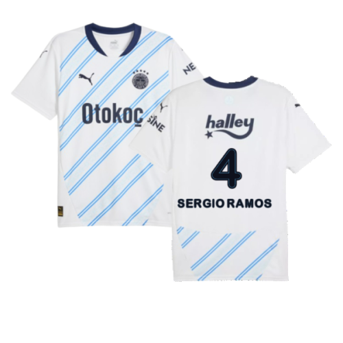 2024-2025 Fenerbahce SK Away Shirt (Sergio Ramos 4)