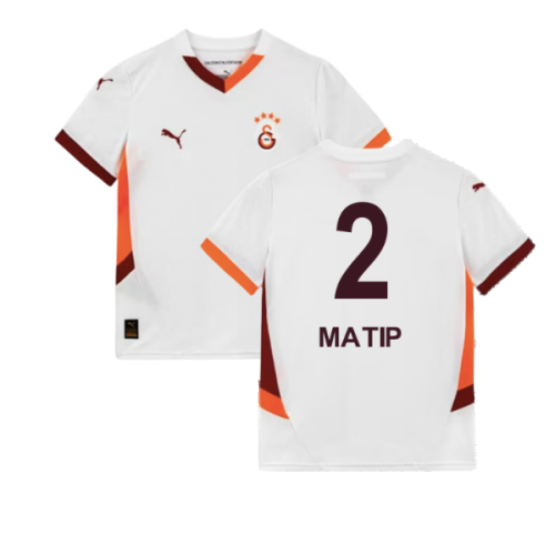 2024-2025 Galatasaray Away Shirt (Kids) (Matip 2)