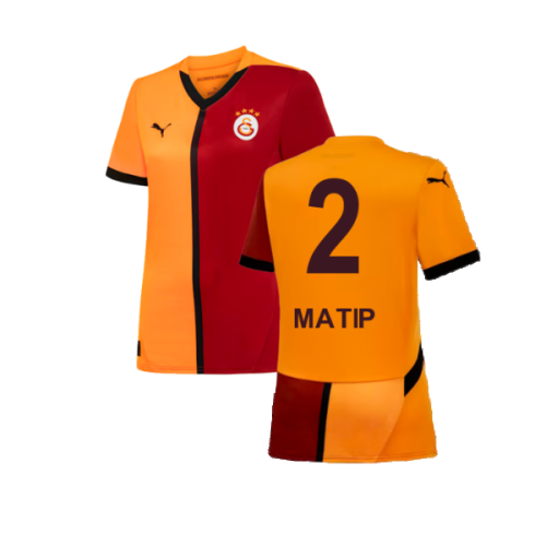 2024-2025 Galatasaray Home Shirt (Womens) (Matip 2)