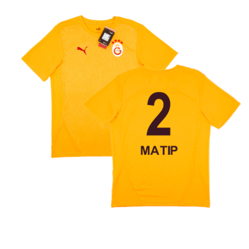 2024-2025 Galatasaray Training Shirt (Orange) (Matip 2)