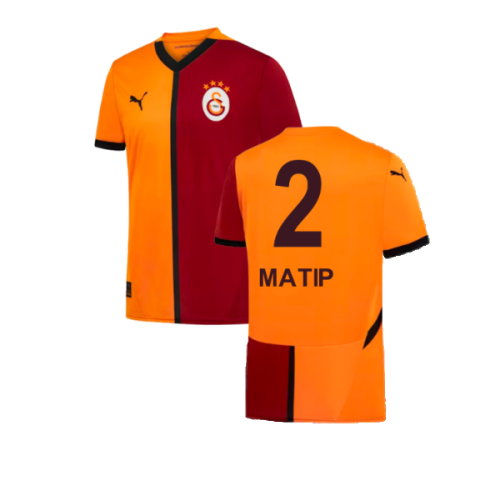 2024-2025 Galatasaray Home Shirt (Matip 2)