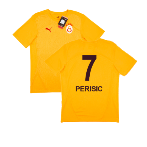 2024-2025 Galatasaray Training Shirt (Orange) (Perisic 7)