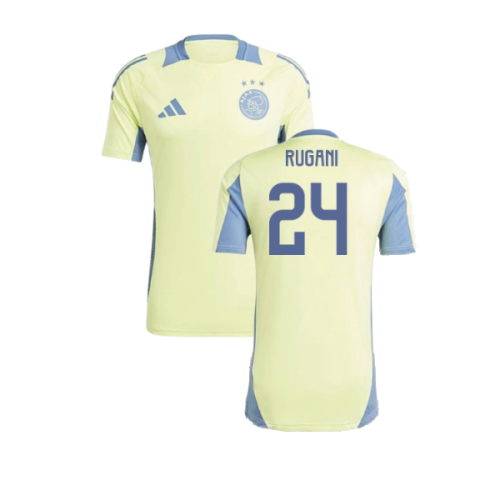 2024-2025 Ajax Training Jersey (Pulse Yellow) (Rugani 24)