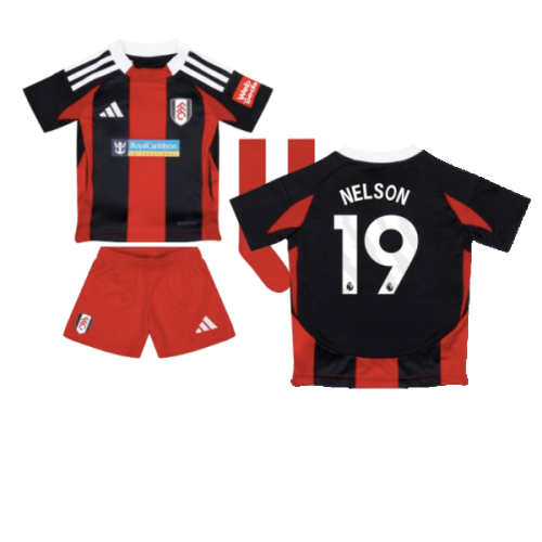 2024-2025 Fulham Away Mini Kit (Nelson 19)