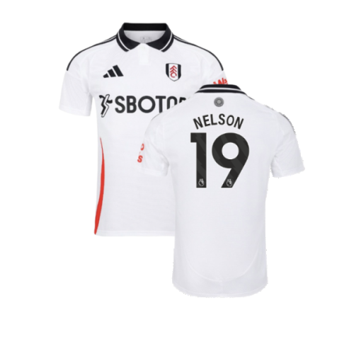 2024-2025 Fulham Home Shirt (Nelson 19)