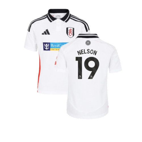 2024-2025 Fulham Home Shirt (Kids) (Nelson 19)