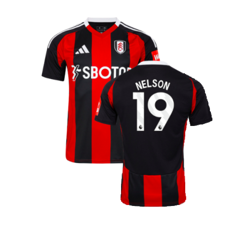 2024-2025 Fulham Away Shirt (Nelson 19)