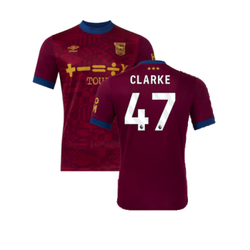 2024-2025 Ipswich Away Shirt (Clarke 47)