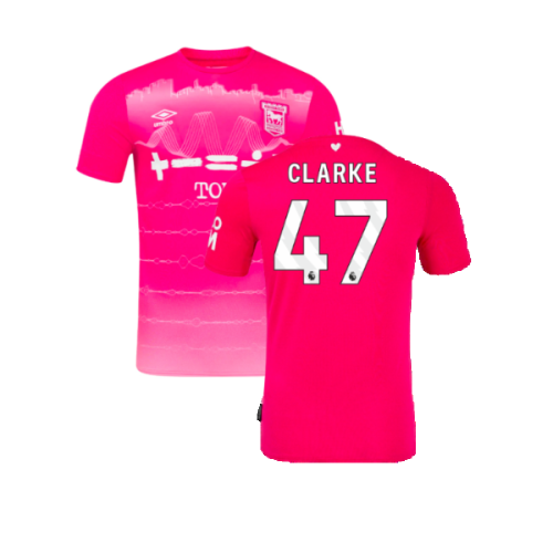 2024-2025 Ipswich Town Third Shirt (Clarke 47)