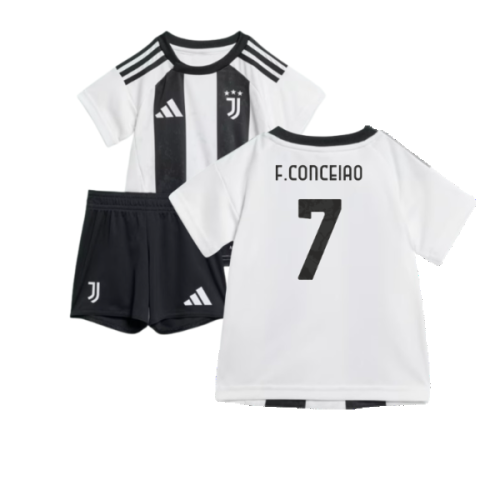 2024-2025 Juventus Home Baby Kit (F.Conceiao 7)