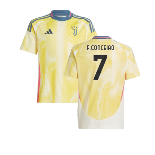 2024-2025 Juventus Away Shirt (Kids) (F.Conceiao 7)