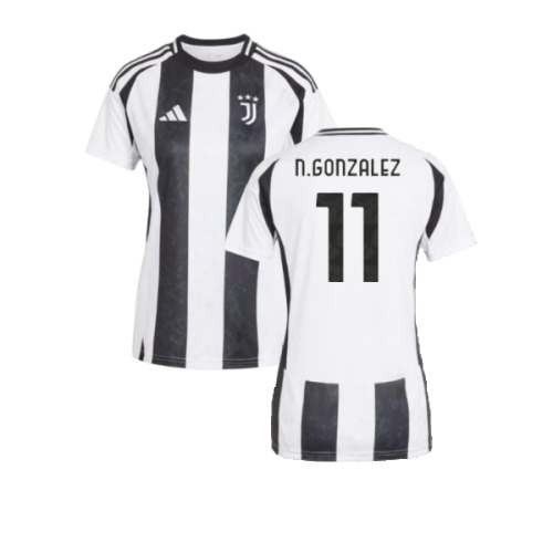 2024-2025 Juventus Home Shirt (Womens) (N.Gonzalez 11)